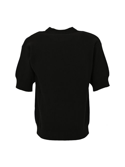 Maglia in piquet di lana e cachemire Nero DANIELE FIESOLI | DF 11030013